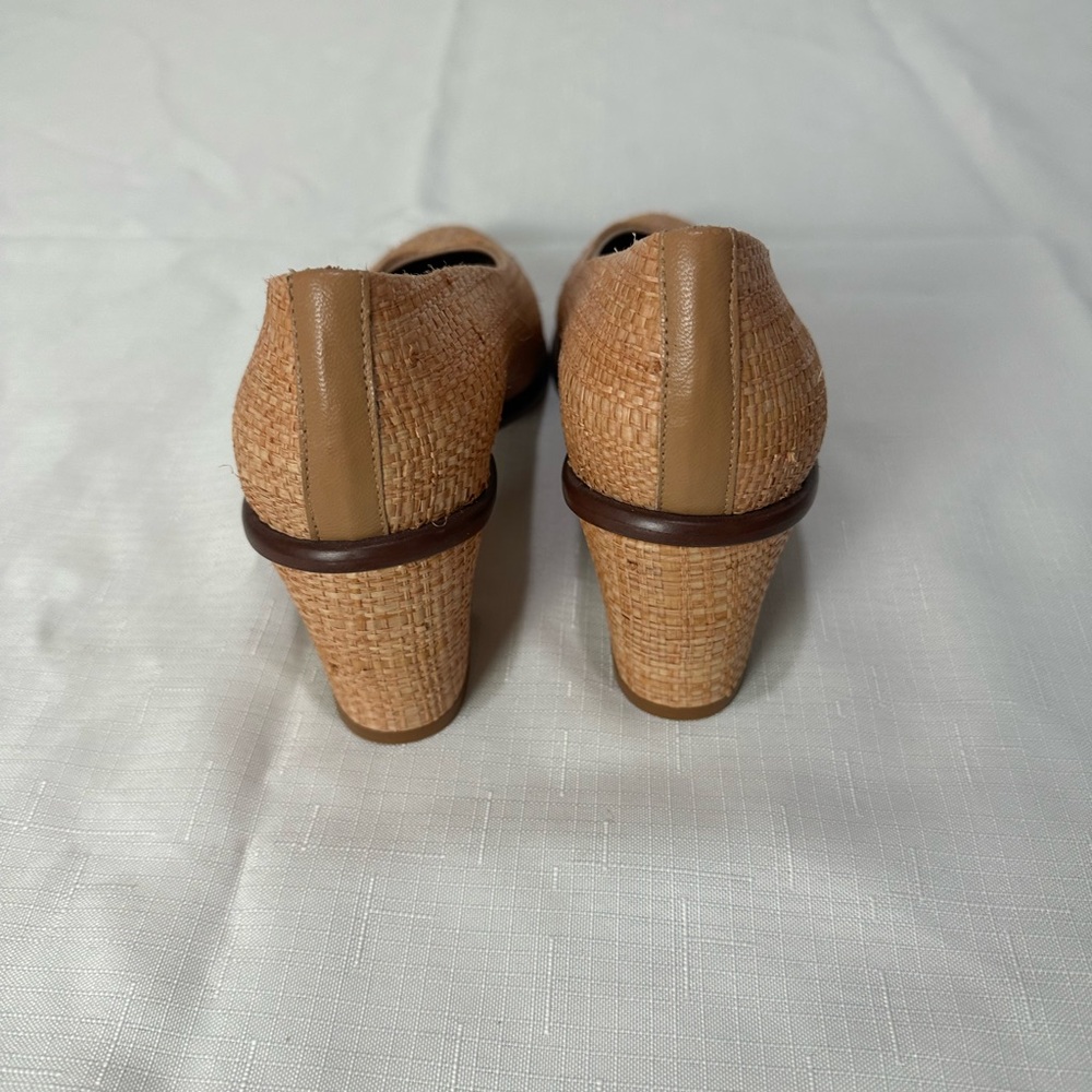 Mista London Straw Heels Size 37 - Picture 10 of 12